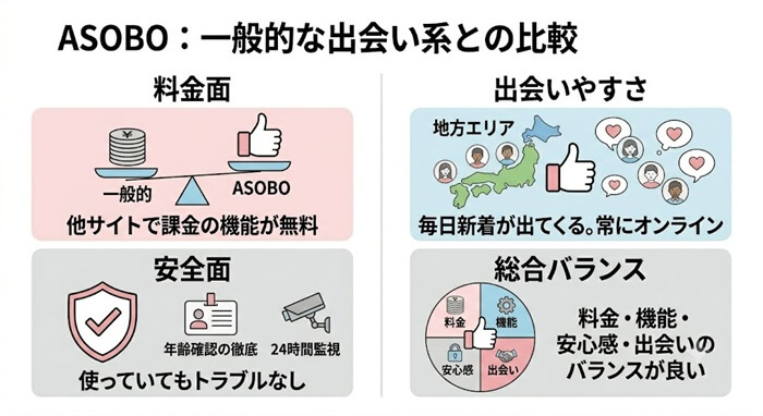 ASOBOが優良出会い系と思えた実態と根拠