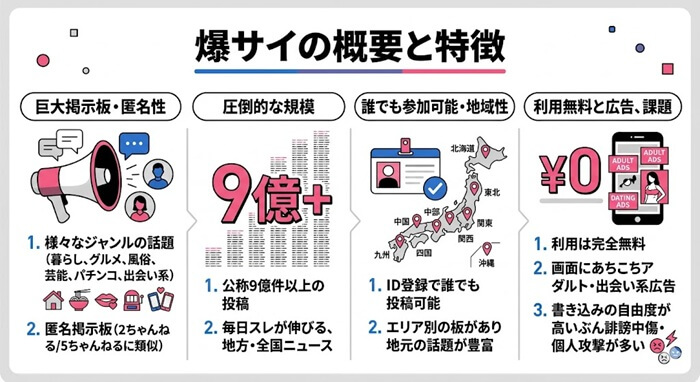 爆サイについての概要