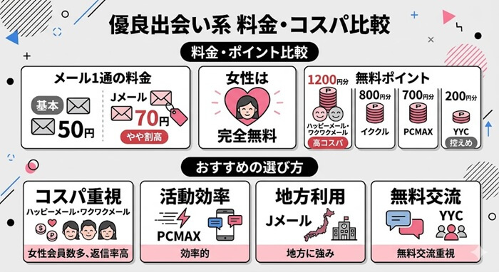 優良出会い系の会員数とアクティブ率を徹底比較