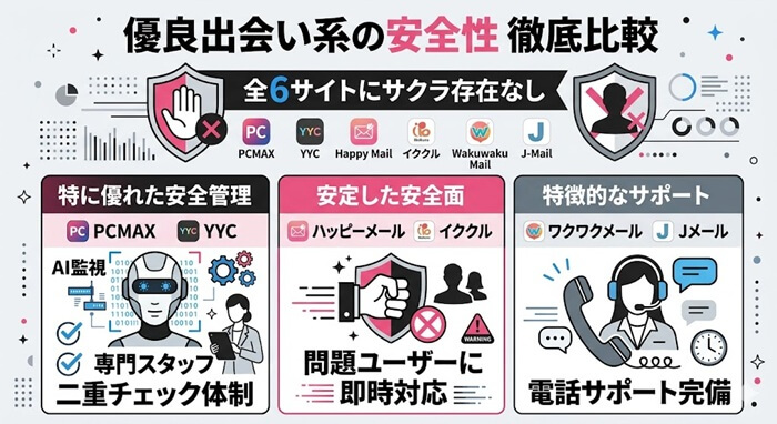優良出会い系が安全である理由と証拠