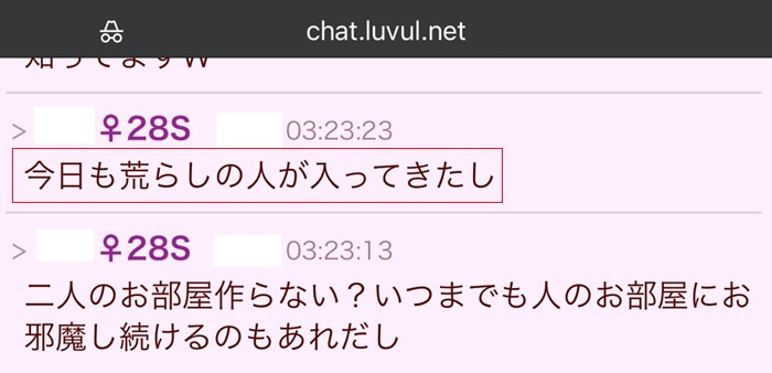 ルブルに荒らしがいる証拠