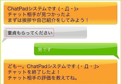 チャットパッドにいた変態