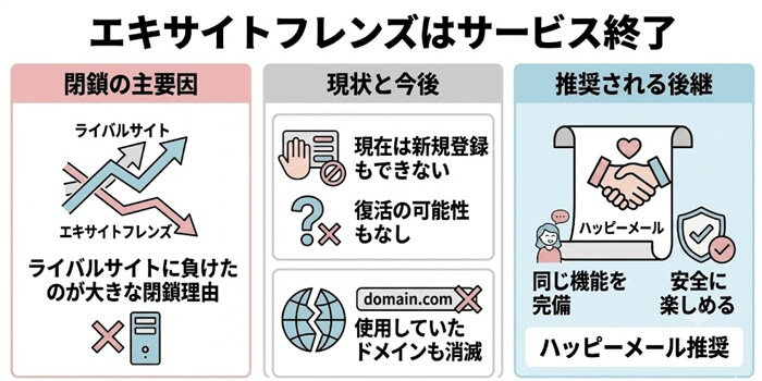 エキサイトフレンズの現在と今後に関する詳細
