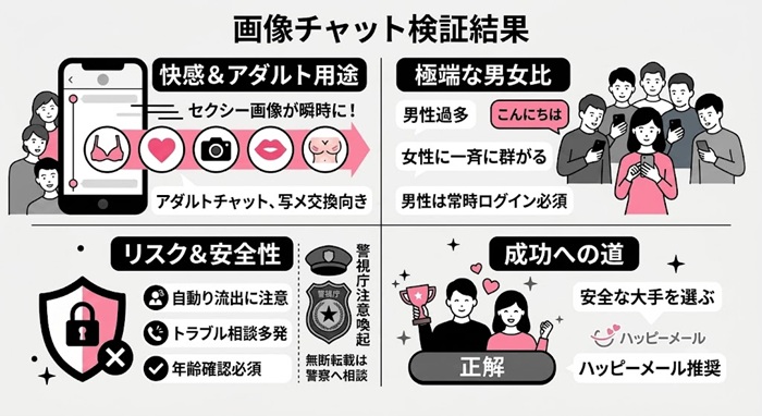 画像チャットを検証した結果と実態