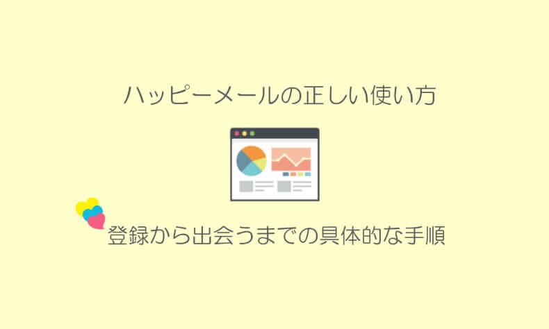 ハッピーメールの使い方と攻略法