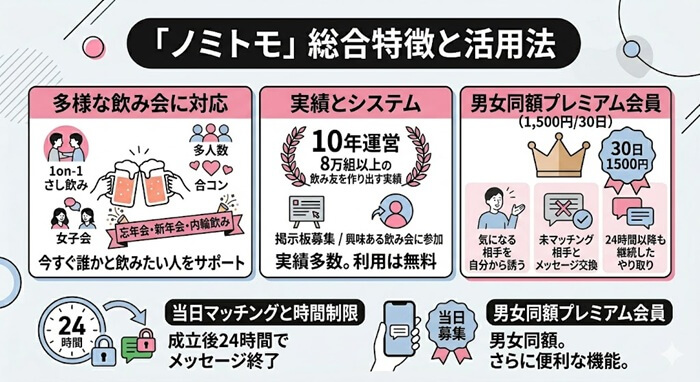 ノミトモの特徴と活用法