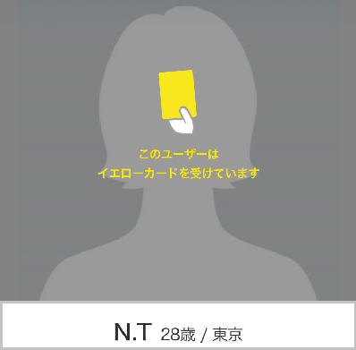 利用規約に違反したユーザー