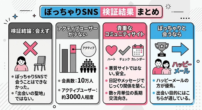 ぽっちゃりSNSの検証結果