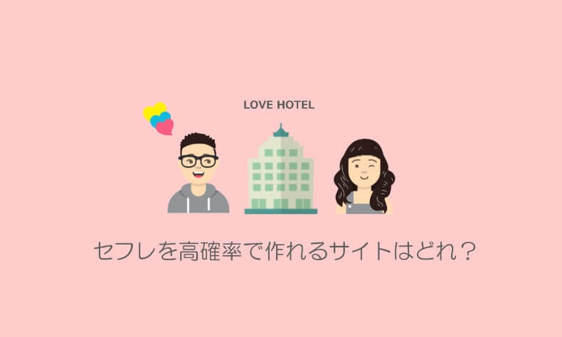 セフレが作れるサイトやアプリ