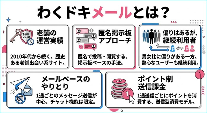 わくドキメールとは?に答えた図解